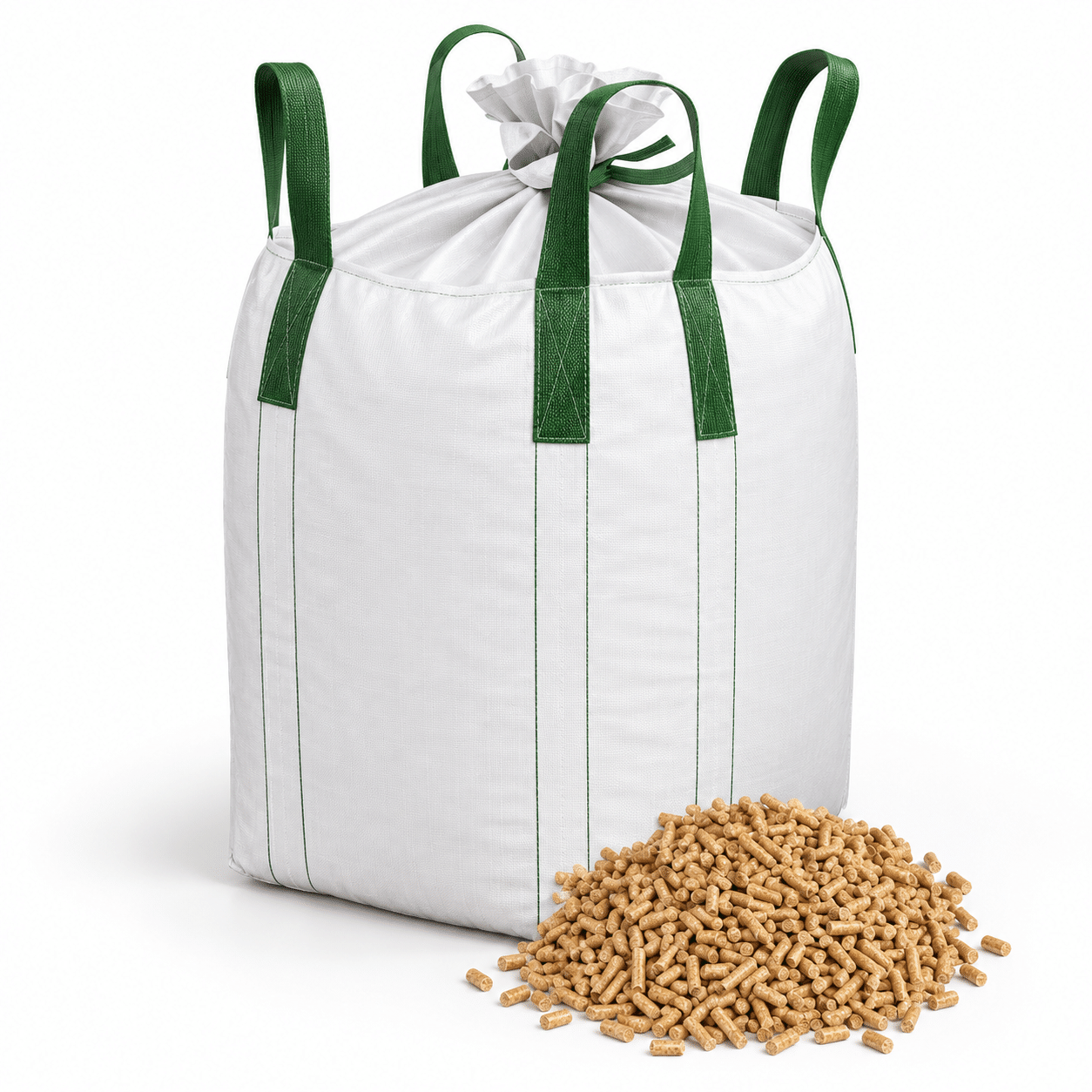 Holzpellets ohne Markennamen – Palette mit 60 Säcken à 15 kg (900 kg), Nadel- und Laubholz, ENplus A1 – Bild 2