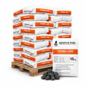 Heizfuxx BBQ-Buchenholzbriketts – 648-kg-Palette, 36 Gebinde à 18 kg, ohne chemische Zusätze
