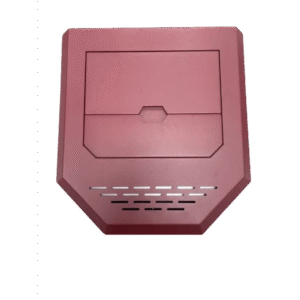 SCHENGER HLP3602 Pelletofen 9,3 kW – Rot, vollautomatisch mit WLAN und Timer