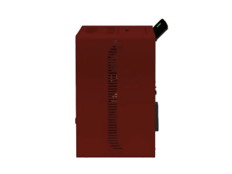 SCHENGER HLP3402 Pelletofen 5,5 kW – Rot, kompakt und vollautomatisch mit WLAN – Bild 3