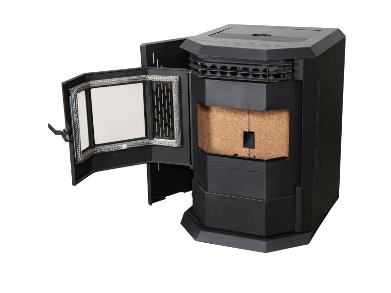 SCHENGER HLP3602 Pelletofen 9,3 kW – Schwarz, vollautomatisch mit WLAN und Timer – Bild 5