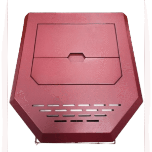 SCHENGER HLP3602 Pelletofen 9,3 kW – Rot, vollautomatisch mit WLAN und Timer