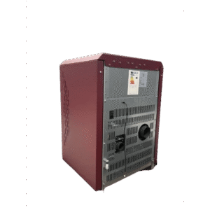 SCHENGER HLP3602 Pelletofen 9,3 kW – Rot, vollautomatisch mit WLAN und Timer