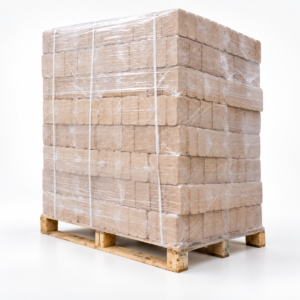 RUF Holzbriketts aus gepresstem Hartholz – kräftiger, gleichmäßiger Abbrand, 960 kg