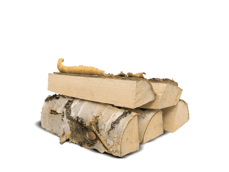 Heizfuxx Brennholz Birke 1 Raummeter – luftgetrocknetes Scheitholz, ca. 500 kg, Scheitlänge ca. 33 cm – Bild 2