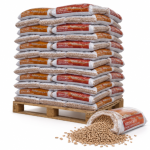 Ardenforest Holzpellets Palette mit 70 Säcken à 15 kg – Nadel- und Laubholz, DINplus