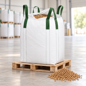 Holzpellets ohne Markennamen – Palette mit 60 Säcken à 15 kg (900 kg), Nadel- und Laubholz, ENplus A1