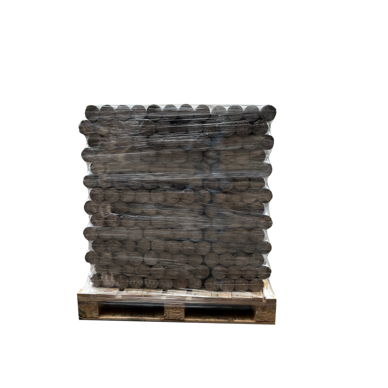 Langzeit-Holzbriketts in Würfelform – Palette mit 1.008 kg, 168 Säcke à 6 kg – Bild 3