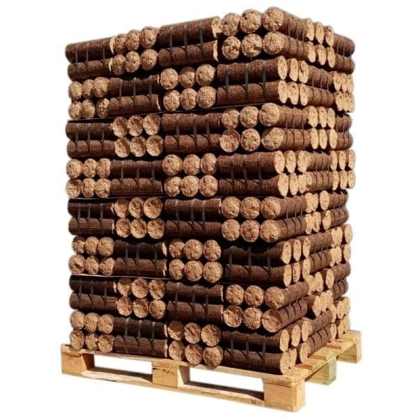 Woodstock Pressholzbriketts, Palette mit 8 × 84 Briketts – Nadel- oder Laubholz – Bild 3