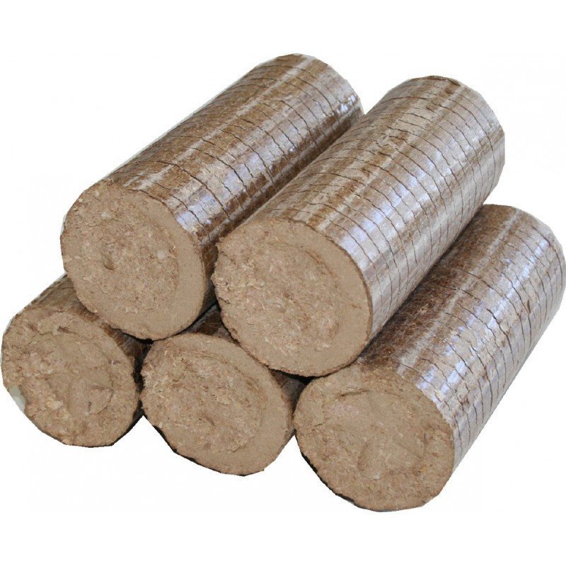 Woodstock Holzbriketts, 2 Paletten – je 104 Pakete zu 5 Briketts – Bild 5