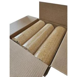 Langzeit-Holzbriketts in Würfelform – Palette mit 1.008 kg, 168 Säcke à 6 kg