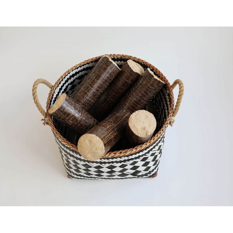 Holzbriketts aus Eiche und Buche – 100 % Laubholz, Palette mit 80 Kartons – Bild 3