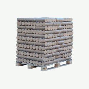 Nestro Holzbriketts aus Hartholz – zylindrisch, ohne Zusatzstoffe, 960 kg