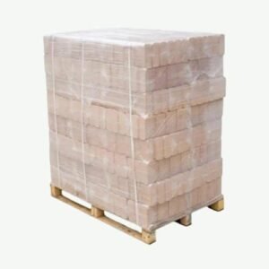 Kali Holzbriketts – 960 kg Palette, naturbelassen, Verpackung aus Karton ohne Kunststoff