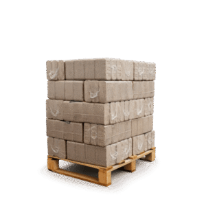 Heizfuxx RUF Original Red Hartholzbriketts – 300-kg-Palette, 30 Gebinde à 10 kg, FSC