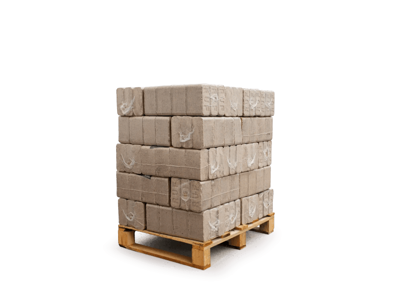 Heizfuxx RUF Original Red Hartholzbriketts – 300-kg-Palette, 30 Gebinde à 10 kg, FSC – Bild 6