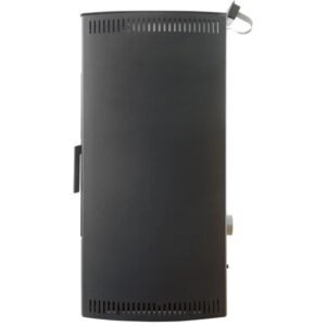 Rowi HPO 9/1 Ovale Nova Pelletofen 8,7 kW – Schwarz, raumluftunabhängig, für Räume bis 240 m³