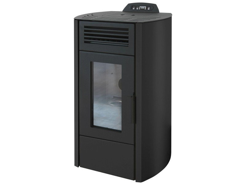 Rowi HPO 6/1 Modesto Nova Pelletofen 5,9 kW – Schwarz, kompakt und raumluftunabhängig