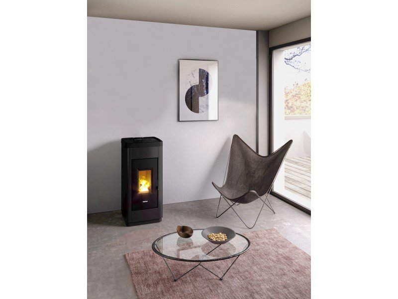 Freepoint LIFE Pelletofen 8,5 kW – Schwarz, raumluftunabhängig mit Automatik und WLAN – Bild 2