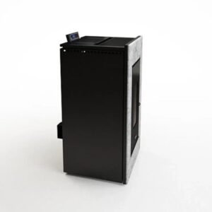 Freepoint Vega Pelletofen 10,5 kW – Naturstein-Verkleidung, Guss-Brennraum und Fernbedienung
