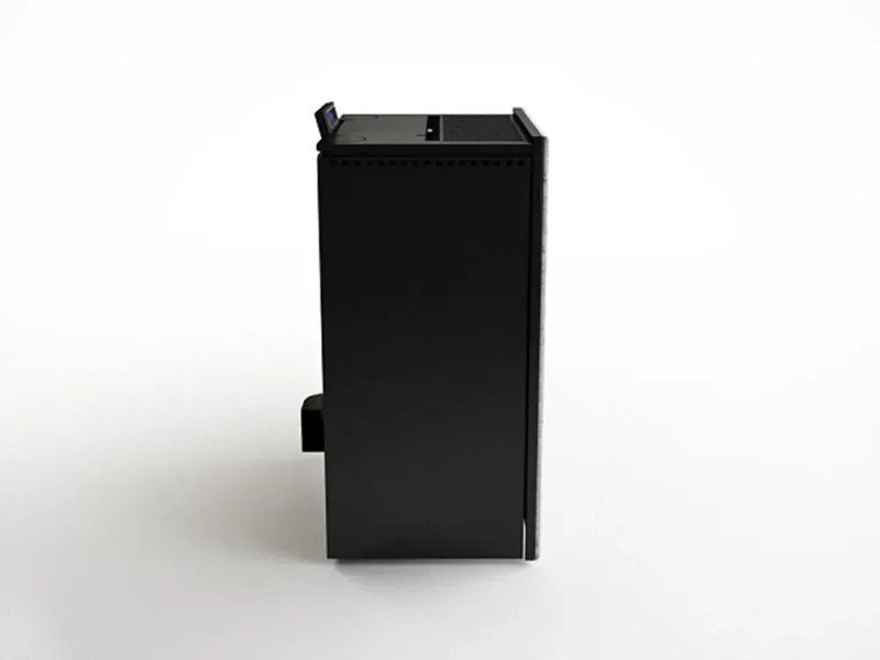 Freepoint Vega Pelletofen 10,5 kW – Naturstein-Verkleidung, Guss-Brennraum und Fernbedienung – Bild 8