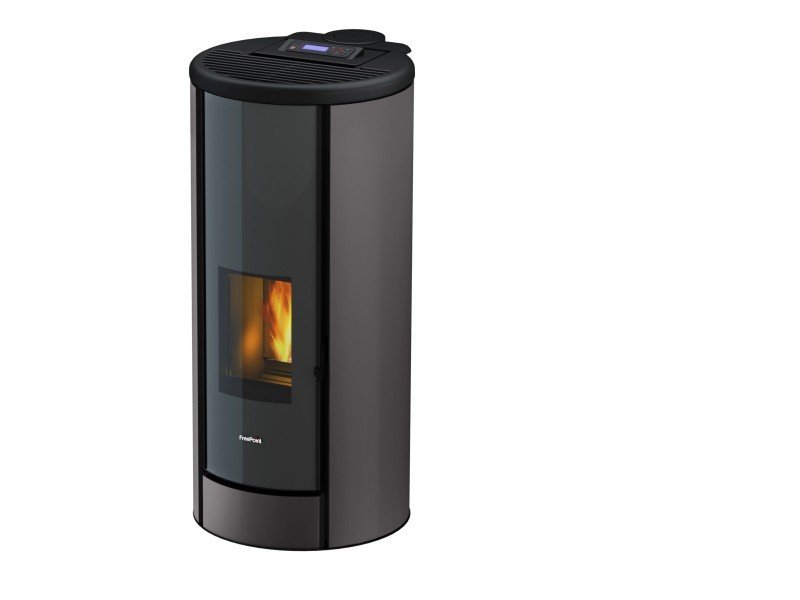 Freepoint Breeze Pelletofen 9,1 kW – Stahl Titan mit WLAN-Steuerung und Automatik – Bild 2