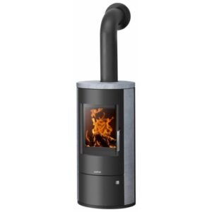Justus Austin 5 Dauerbrand-Kaminofen 5 kW – Speckstein-Wärmespeicher, Dreifach-Luftsystem