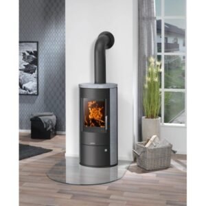 Justus Austin 5 Dauerbrand-Kaminofen 5 kW – Speckstein-Wärmespeicher, Dreifach-Luftsystem
