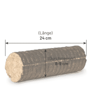 Heizfuxx Nestro M Buchenholzbriketts – Großpalette mit 81 Kartons à 12 kg, 972 kg