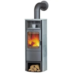 Hark Opera B grande Dauerbrand-Kaminofen 7 kW – Naturstein, Primärluftautomatik und Warmhaltezone