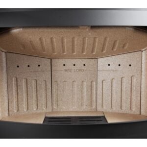 Aduro 15.2 Kaminofen 6,5 kW – Stahl Schwarz, besonders flache Bauweise mit Automatik