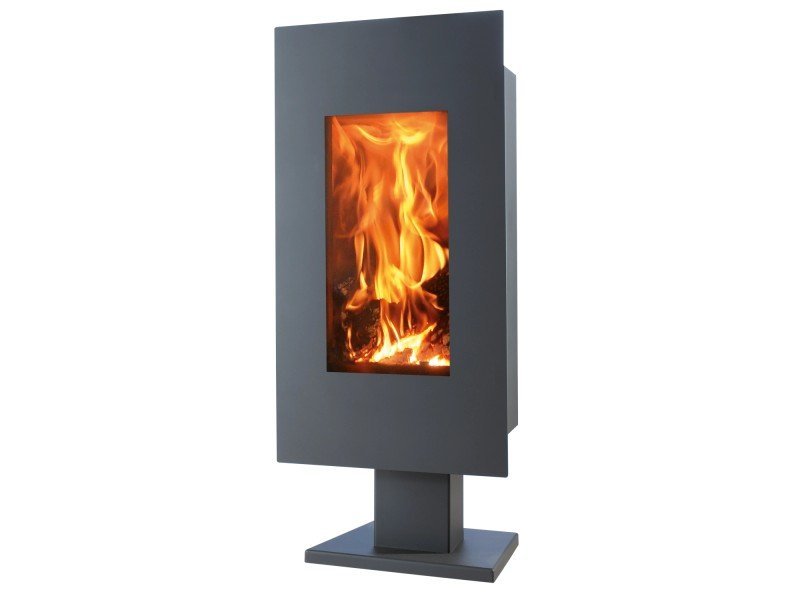 Panadero Osaka Kaminofen 8 kW – Stahl Schwarz Metallic, schlank und raumluftunabhängig