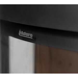 Aduro 21 Kaminofen 6,5 kW – Stahl Schwarz, breite Front mit Primärluftautomatik