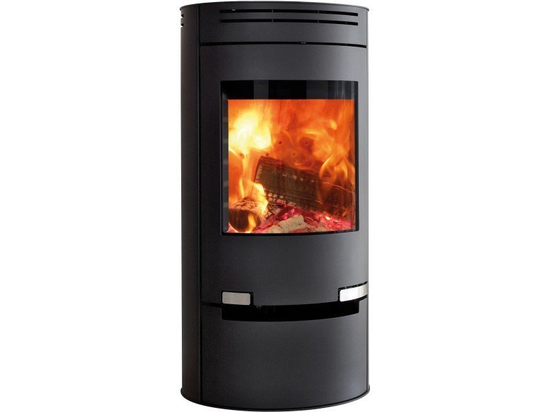 Aduro 1.1 Kaminofen 6 kW – Stahl Schwarz mit Automatik für Scheitholz und Braunkohle