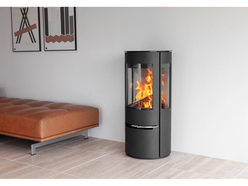 Aduro 22 Kaminofen 5,5 kW – Stahl Schwarz, kompakt mit Primärluftautomatik – Bild 2