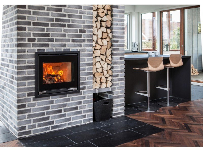 Aduro 5.1 Kaminofen 7 kW – Stahl Schwarz, extra niedrig mit Primärluftautomatik – Bild 2