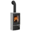 Justus Reno R Dauerbrand-Kaminofen 6 kW – Speckstein, raumluftunabhängig mit Vermiculite-Brennraum