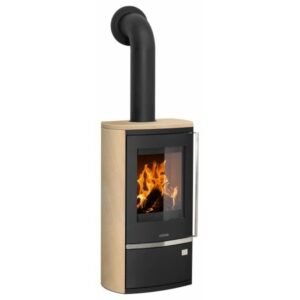 Justus Rento R II Dauerbrand-Kaminofen 6 kW – Sandsteinverkleidung mit Sekundärluftautomatik