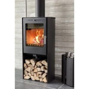 Aduro 19 Kaminofen 5 kW – Stahl Schwarz, kompakt mit hohem Wirkungsgrad und Automatik