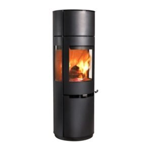 Aduro 9.7 Kaminofen 8 kW – Stahl Schwarz mit Aduro-Tronic und Wärmespeichersteinen