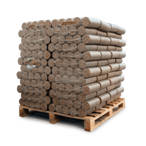 Heizfuxx Nestro XL Red Hartholzbriketts – Großpalette 960 kg mit 96 Gebinden à 10 kg