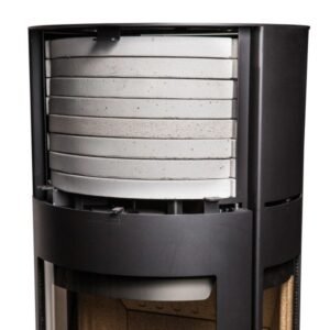 Aduro 9.7 Kaminofen 8 kW – Stahl Schwarz mit Aduro-Tronic und Wärmespeichersteinen
