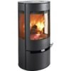 Aduro 9 Kaminofen 8 kW – Stahl Schwarz mit dreiseitiger Glasfront und Aduro-Tronic