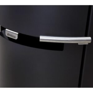 Aduro 9.4 Kaminofen 8 kW – Stahl Schwarz, niedrige Bauform mit gebogener Verglasung