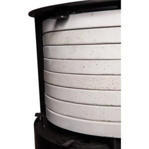 Aduro 9.4 Kaminofen 8 kW – Stahl Schwarz, niedrige Bauform mit gebogener Verglasung