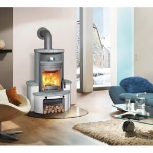 Hark Avenso GT ECOplus Dauerbrand-Kaminofen 8 kW – Naturstein, 84,1 % Wirkungsgrad, Warmhaltezone
