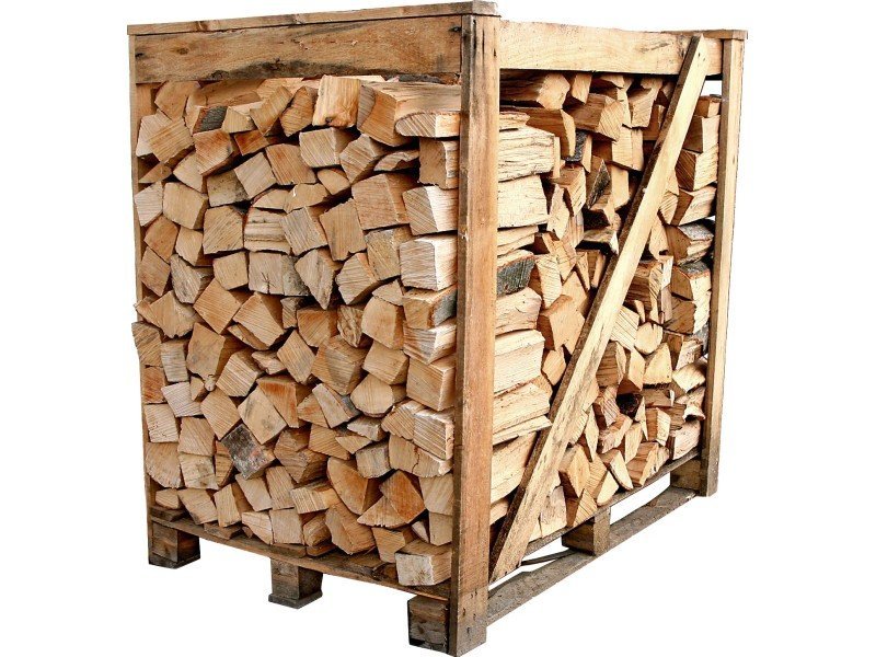 Sparky Kaminholz Laubholz 1 Raummeter – luftgetrocknete Laubholzmischung, ofenfertig