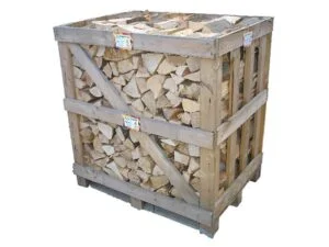 Kaminholz-Mix 1 Raummeter – naturbelassene Laubholzmischung, ofenfertig, Restfeuchte unter 25 %