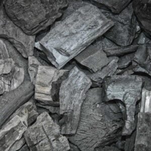 Heizfuxx Grillholzkohle in Gastro-Qualität – Palette mit 12 Säcken à 10 kg, 120 kg, Körnung 20–80 mm
