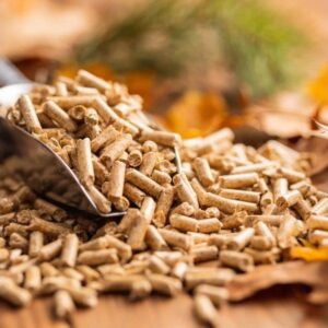 Heizfuxx Blue ENplus A1 Kiefernholzpellets – 300-kg-Palette, 20 Säcke à 15 kg